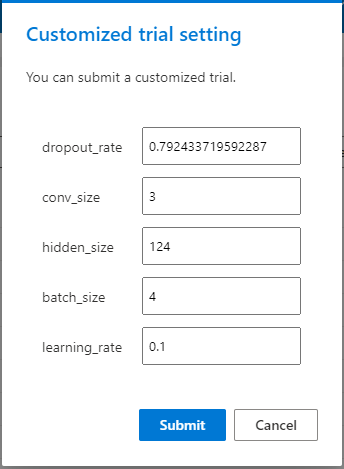 customizedTrial