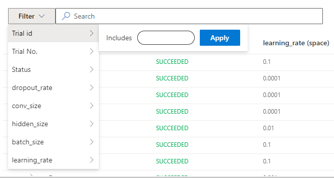 searchTrialId